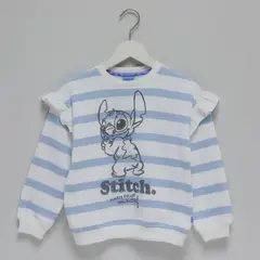 LILO & STITCH - Saco para Niña con Estampado de Algodón