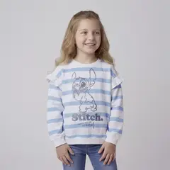 LILO & STITCH - Saco para Niña con Estampado de Algodón