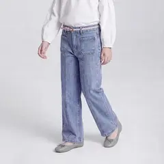 CONIGLIO - Jean para Niña de Algodón