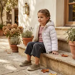 YAMP - Chaqueta para Niña Acolchado