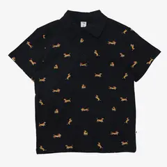 YAMP - Camiseta para Niño con Estampado Manga corta de Algodón