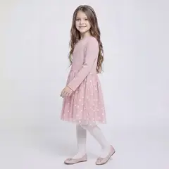 YAMP - Vestido para Niña de Algodón