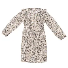 YAMP - Vestido para Niña con Flores Corto
