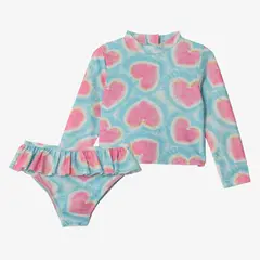 YAMP - Camiseta UV + Calzoncito de baño para Niña en Poliéster