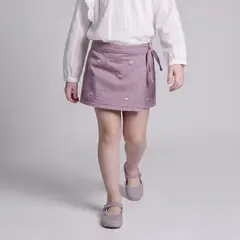 CONIGLIO - Short para Niña de Algodón