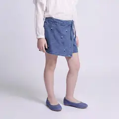 CONIGLIO - Short para Niña de Algodón