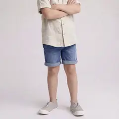 CONIGLIO - Bermuda Para Niño de Algodón