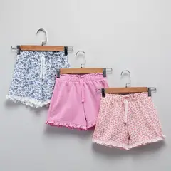 YAMP - Short para Niña Pack de 3 unidades