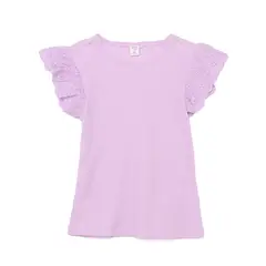 YAMP - Camiseta para Niña Sin manga de Algodón