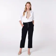 APOLOGY - Pantalón Recto Mujer Tiro medio