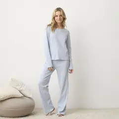 SYBILLA - Pijama Para Mujer Manga larga De Algodón