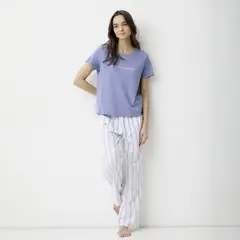 BENETTON - Pijama para Mujer Manga corta de Algodón
