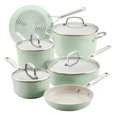 KITCHENAID - Juego de Ollas 10 pzs Antiadherente