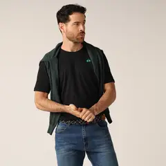 LA MARTINA - Camiseta Hombre Manga corta de Algodón
