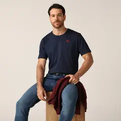 LA MARTINA - Camiseta Hombre Manga corta de Algodón