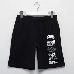 ECKO - Bermuda Para Niño Logo De Algodón
