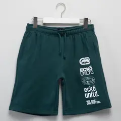ECKO - Bermuda Para Niño Logo De Algodón