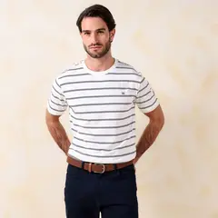 UNIVERSITY CLUB - Camiseta Hombre Manga Corta De Algodón
