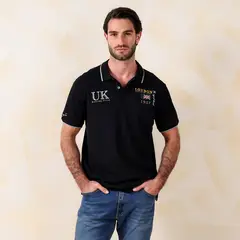 UNIVERSITY CLUB - Camiseta Hombre Manga Corta De Algodón
