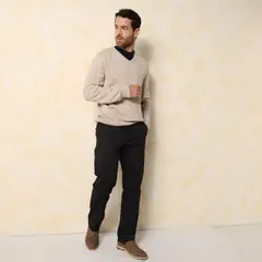 BOWERY - Pantalón de vestir Hombre de Algodón