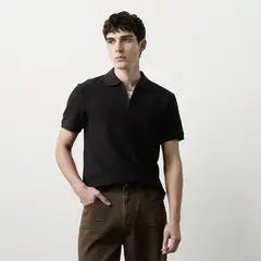 WOLF & HANK - Camiseta Hombre Manga Corta de Algodón Basement