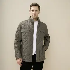 UNIVERSITY CLUB - Chaqueta Hombre Alcolchada de Algodón