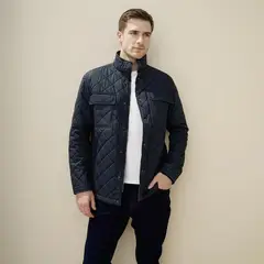 UNIVERSITY CLUB - Chaqueta Hombre Alcolchada de Algodón
