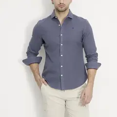 CASCAIS - Camisa Hombre Manga larga de Algodón