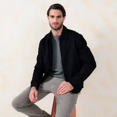 NEWPORT - Chaqueta para Hombre de Algodón
