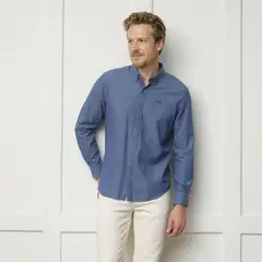 LA MARTINA - Camiseta Hombre Manga larga de Algodón