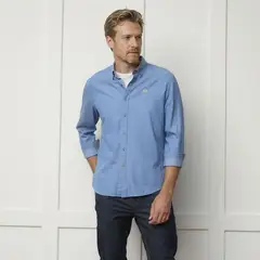 LA MARTINA - Camiseta Hombre Manga larga de Algodón