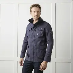 LA MARTINA - Chaqueta Hombre con Estampado de Algodón