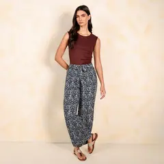 UNIVERSITY CLUB - Pantalón Wide leg