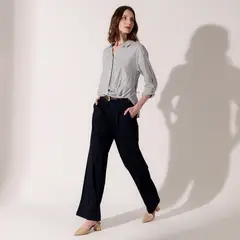 NEWPORT - Pantalon Recto Mujer