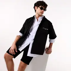 BEARCLIFF - Camisa Hombre Manga Corta