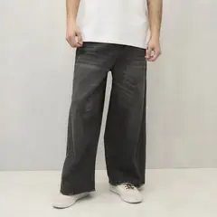 BEARCLIFF - Jean Hombre Baggy Algodón Largo 32