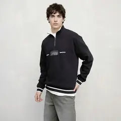 BEARCLIFF - Buzo Hombre Con Logo De Algodón