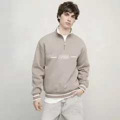BEARCLIFF - Buzo Hombre Con Logo De Algodón