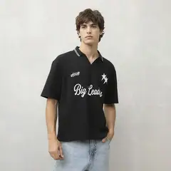 BEARCLIFF - Camiseta Hombre con Estampado de Algodón