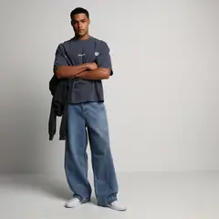 DENIMLAB - Jean Hombre Baggy Algodón Largo 32