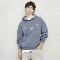 BEARCLIFF - Buzo Hombre con Estampado de Algodón