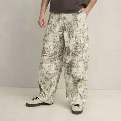 BEARCLIFF - Pantalón Hombrecon Estampado de Algodón