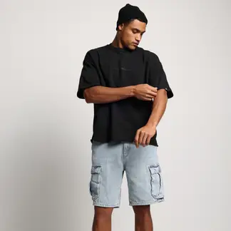 DENIMLAB - Camiseta Hombre con Estampado de Algodón