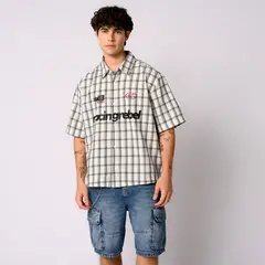 BEARCLIFF - Camisa Hombre Manga Corta