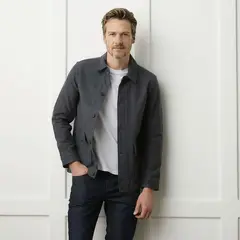 LA MARTINA - Chaqueta Hombre con Logo de Algodón