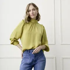 BASEMENT - Blusa Mujer Manga larga