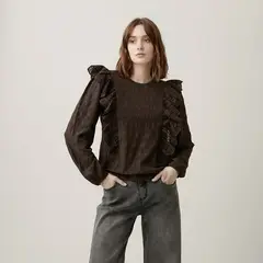 UNIVERSITY CLUB - Blusa Mujer Manga Larga