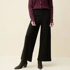 APOLOGY - Jean Wide leg Mujer Tiro medio Denim de Algodón