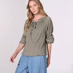 NEWPORT - Blusa Mujer Manga larga
