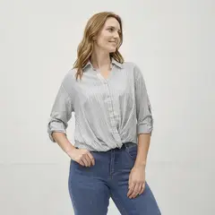 NEWPORT - Camisa Mujer Manga larga